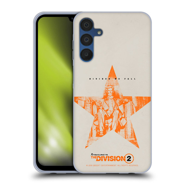 Tom Clancy's The Division 2 Key Art Lincoln Soft Gel Case for Samsung Galaxy A15