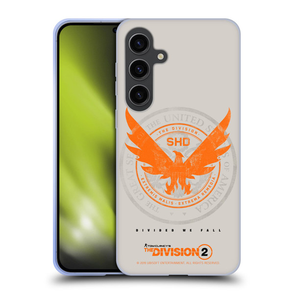 Tom Clancy's The Division 2 Key Art Phoenix US Seal Soft Gel Case for Samsung Galaxy S24+ 5G