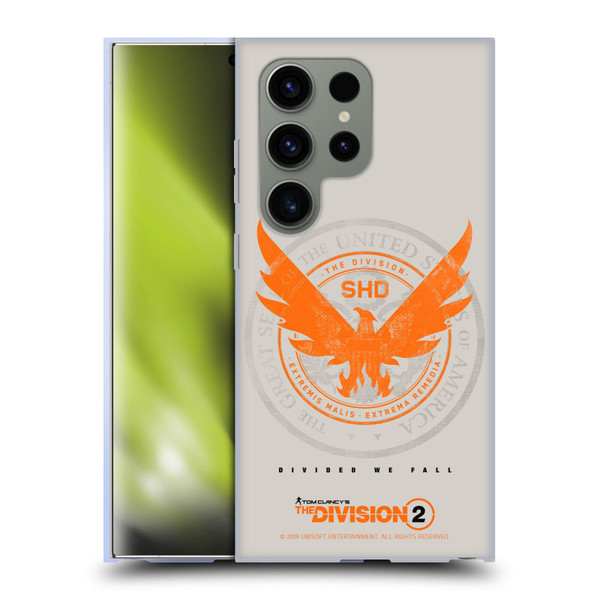 Tom Clancy's The Division 2 Key Art Phoenix US Seal Soft Gel Case for Samsung Galaxy S24 Ultra 5G