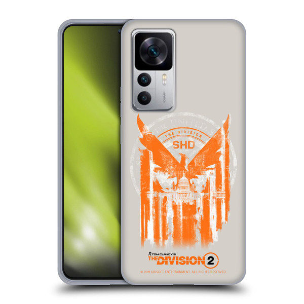 Tom Clancy's The Division 2 Key Art Phoenix Capitol Building Soft Gel Case for Xiaomi 12T 5G / 12T Pro 5G / Redmi K50 Ultra 5G