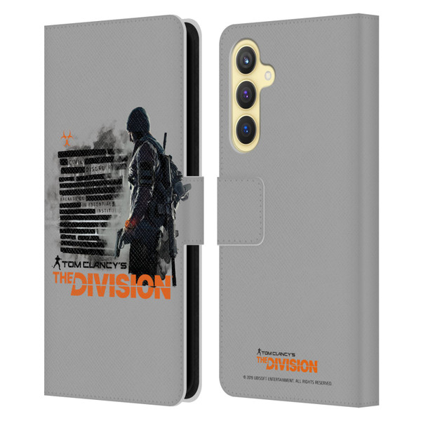 Tom Clancy's The Division Key Art Character Leather Book Wallet Case Cover For Samsung Galaxy S23 FE 5G