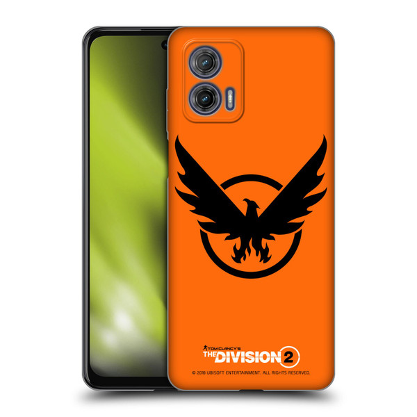 Tom Clancy's The Division 2 Logo Art Phoenix 2 Soft Gel Case for Motorola Moto G73 5G