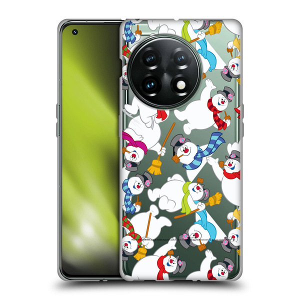 Frosty the Snowman Movie Patterns Pattern 3 Soft Gel Case for OnePlus 11 5G