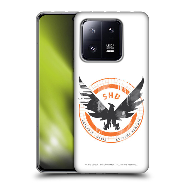 Tom Clancy's The Division Key Art Logo White Soft Gel Case for Xiaomi 13 Pro 5G