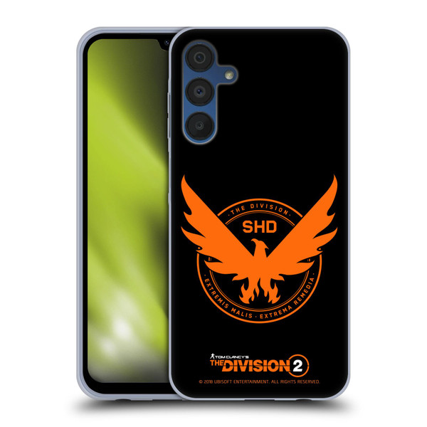 Tom Clancy's The Division 2 Logo Art Phoenix Soft Gel Case for Samsung Galaxy A15