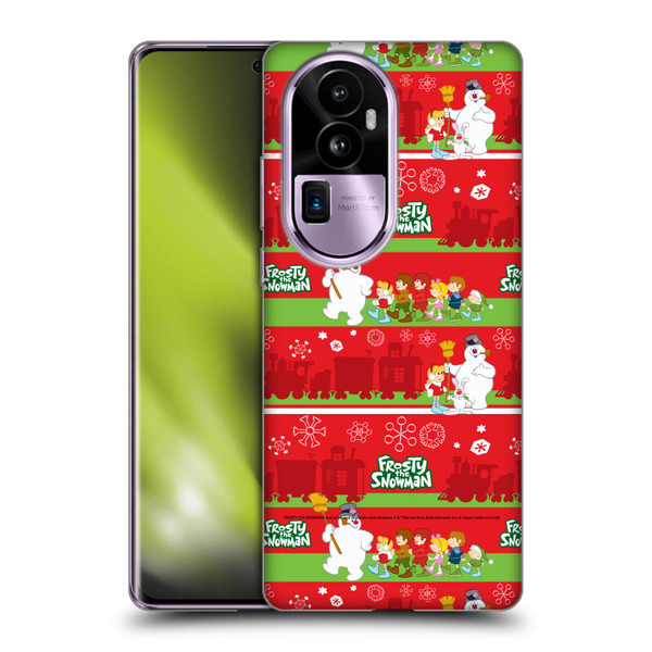 Frosty the Snowman Movie Patterns Pattern 1 Soft Gel Case for OPPO Reno10 Pro+