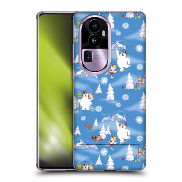 Frosty the Snowman Movie Patterns Pattern 6 Soft Gel Case for OPPO Reno10 Pro+