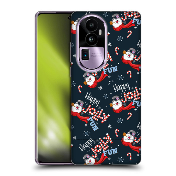 Frosty the Snowman Movie Patterns Pattern 7 Soft Gel Case for OPPO Reno10 Pro+