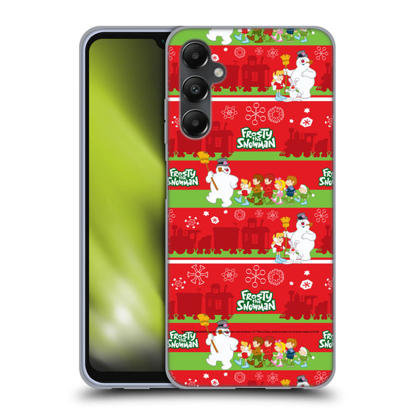 Frosty the Snowman Movie Patterns Pattern 1 Soft Gel Case for Samsung Galaxy A05s