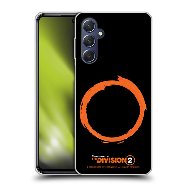 Tom Clancy's The Division 2 Logo Art Ring Soft Gel Case for Samsung Galaxy M54 5G