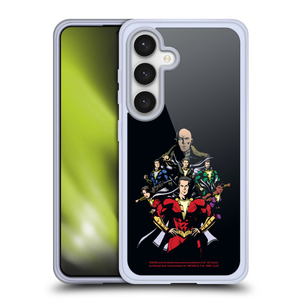 Shazam! 2019 Movie Character Art Family and Sivanna Soft Gel Case for Samsung Galaxy S24 5G