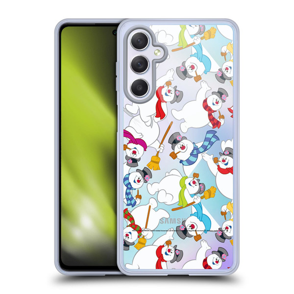 Frosty the Snowman Movie Patterns Pattern 3 Soft Gel Case for Samsung Galaxy M54 5G