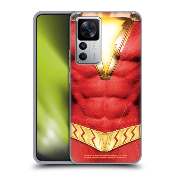 Shazam! 2019 Movie Logos Costume Soft Gel Case for Xiaomi 12T 5G / 12T Pro 5G / Redmi K50 Ultra 5G