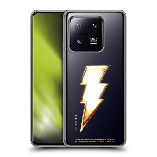 Shazam! 2019 Movie Logos Lightning Soft Gel Case for Xiaomi 13 Pro 5G