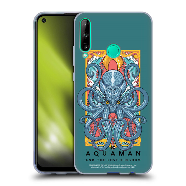 Aquaman And The Lost Kingdom Graphics Topo Soft Gel Case for Huawei P40 lite E