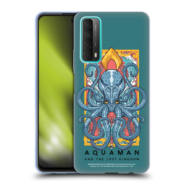 Aquaman And The Lost Kingdom Graphics Topo Soft Gel Case for Huawei P Smart (2021)