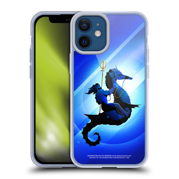 Aquaman And The Lost Kingdom Graphics Arthur Curry And Storm Soft Gel Case for Apple iPhone 12 Mini