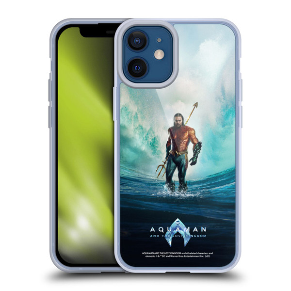 Aquaman And The Lost Kingdom Graphics Poster Soft Gel Case for Apple iPhone 12 Mini