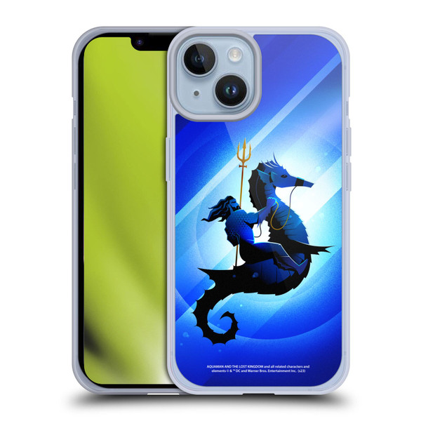 Aquaman And The Lost Kingdom Graphics Arthur Curry And Storm Soft Gel Case for Apple iPhone 14