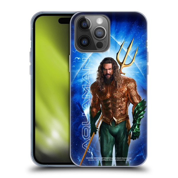 Aquaman And The Lost Kingdom Graphics Arthur Curry Soft Gel Case for Apple iPhone 14 Pro Max
