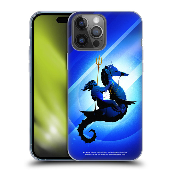 Aquaman And The Lost Kingdom Graphics Arthur Curry And Storm Soft Gel Case for Apple iPhone 14 Pro Max