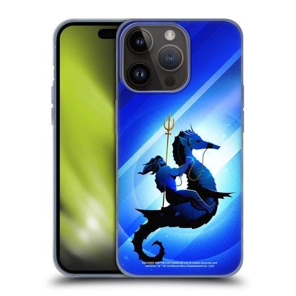 Aquaman And The Lost Kingdom Graphics Arthur Curry And Storm Soft Gel Case for Apple iPhone 15 Pro