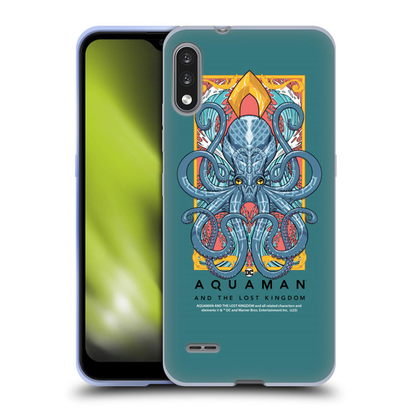 Aquaman And The Lost Kingdom Graphics Topo Soft Gel Case for LG K22