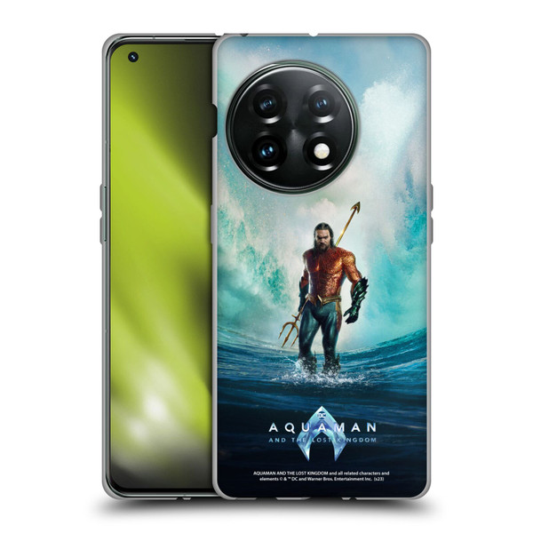 Aquaman And The Lost Kingdom Graphics Poster Soft Gel Case for OnePlus 11 5G