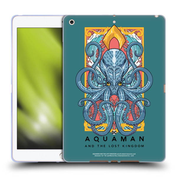 Aquaman And The Lost Kingdom Graphics Topo Soft Gel Case for Apple iPad 10.2 2019/2020/2021