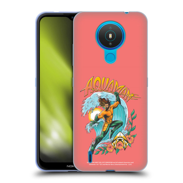 Aquaman And The Lost Kingdom Graphics Arthur Curry Art Soft Gel Case for Nokia 1.4