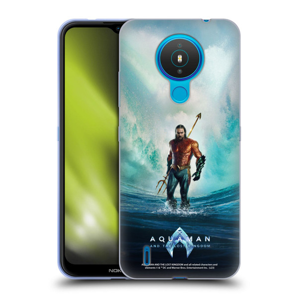 Aquaman And The Lost Kingdom Graphics Poster Soft Gel Case for Nokia 1.4