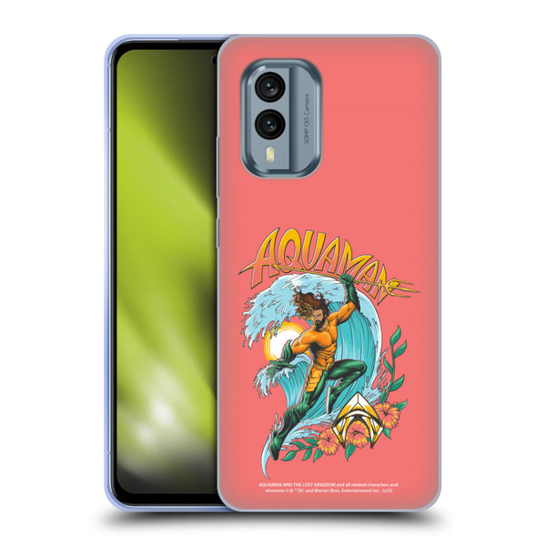Aquaman And The Lost Kingdom Graphics Arthur Curry Art Soft Gel Case for Nokia X30