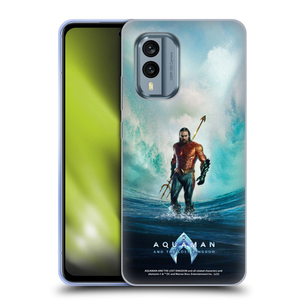 Aquaman And The Lost Kingdom Graphics Poster Soft Gel Case for Nokia X30