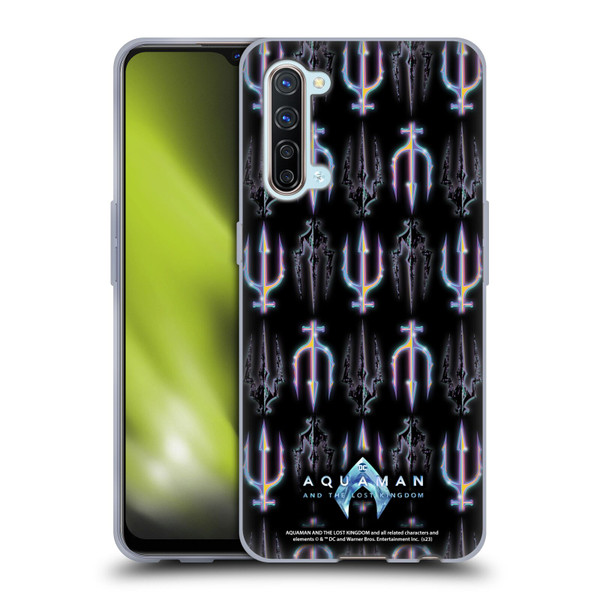 Aquaman And The Lost Kingdom Graphics Trident Pattern Soft Gel Case for OPPO Find X2 Lite 5G