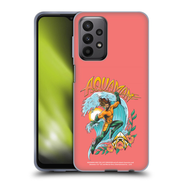 Aquaman And The Lost Kingdom Graphics Arthur Curry Art Soft Gel Case for Samsung Galaxy A23 / 5G (2022)