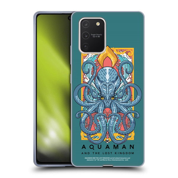 Aquaman And The Lost Kingdom Graphics Topo Soft Gel Case for Samsung Galaxy S10 Lite