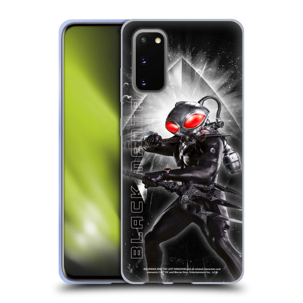 Aquaman And The Lost Kingdom Graphics Black Manta Soft Gel Case for Samsung Galaxy S20 / S20 5G