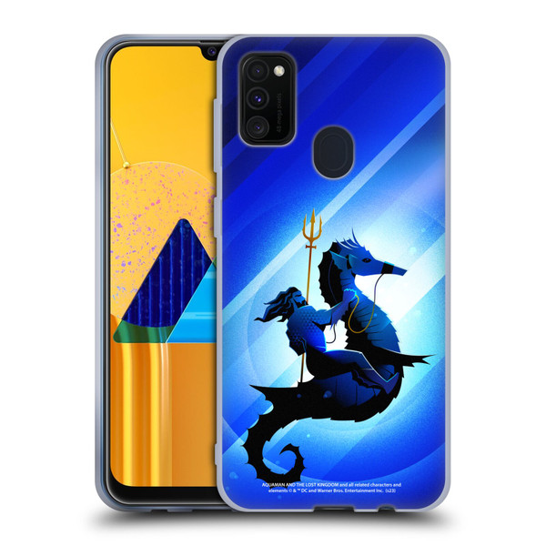 Aquaman And The Lost Kingdom Graphics Arthur Curry And Storm Soft Gel Case for Samsung Galaxy M30s (2019)/M21 (2020)