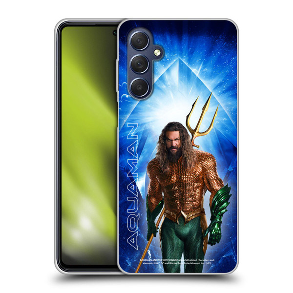 Aquaman And The Lost Kingdom Graphics Arthur Curry Soft Gel Case for Samsung Galaxy M54 5G