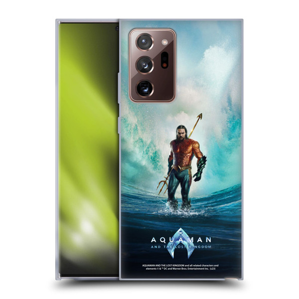 Aquaman And The Lost Kingdom Graphics Poster Soft Gel Case for Samsung Galaxy Note20 Ultra / 5G