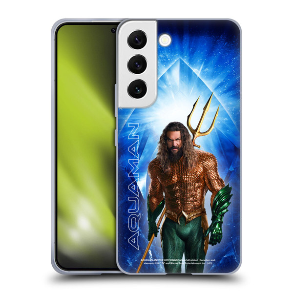 Aquaman And The Lost Kingdom Graphics Arthur Curry Soft Gel Case for Samsung Galaxy S22 5G
