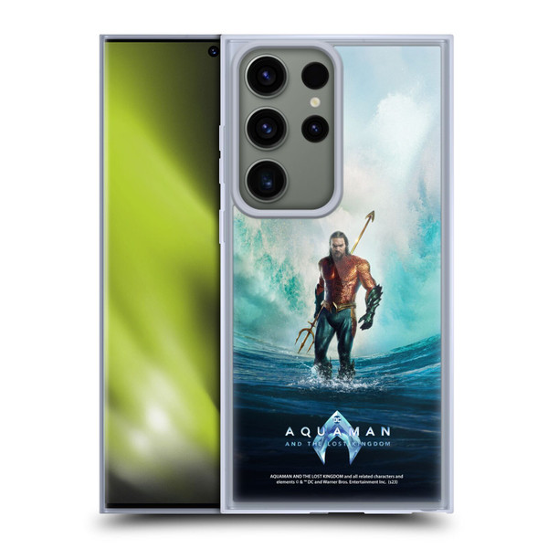 Aquaman And The Lost Kingdom Graphics Poster Soft Gel Case for Samsung Galaxy S23 Ultra 5G