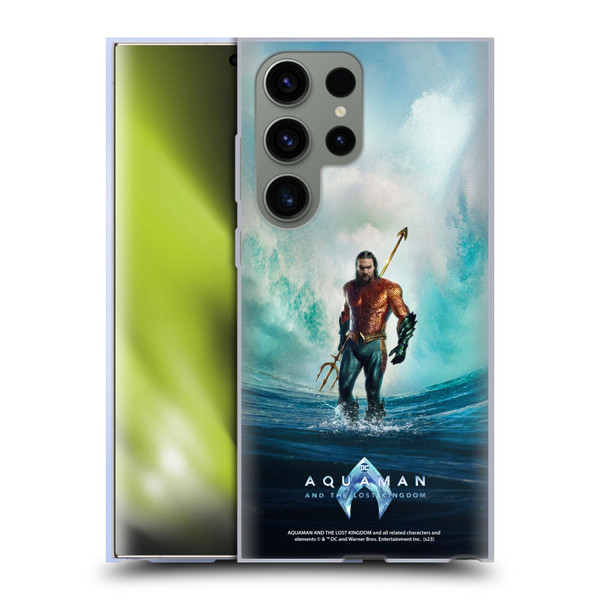 Aquaman And The Lost Kingdom Graphics Poster Soft Gel Case for Samsung Galaxy S23 Ultra 5G