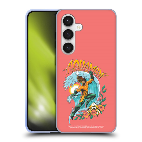 Aquaman And The Lost Kingdom Graphics Arthur Curry Art Soft Gel Case for Samsung Galaxy S24 5G