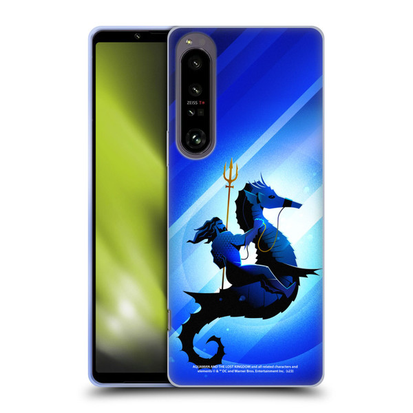 Aquaman And The Lost Kingdom Graphics Arthur Curry And Storm Soft Gel Case for Sony Xperia 1 IV