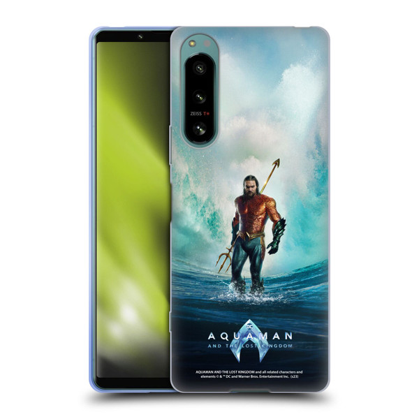 Aquaman And The Lost Kingdom Graphics Poster Soft Gel Case for Sony Xperia 5 IV
