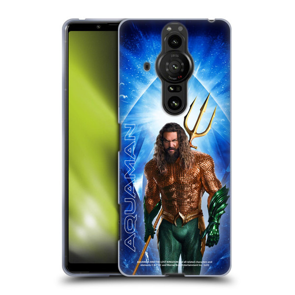 Aquaman And The Lost Kingdom Graphics Arthur Curry Soft Gel Case for Sony Xperia Pro-I