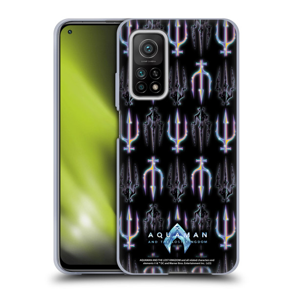 Aquaman And The Lost Kingdom Graphics Trident Pattern Soft Gel Case for Xiaomi Mi 10T 5G