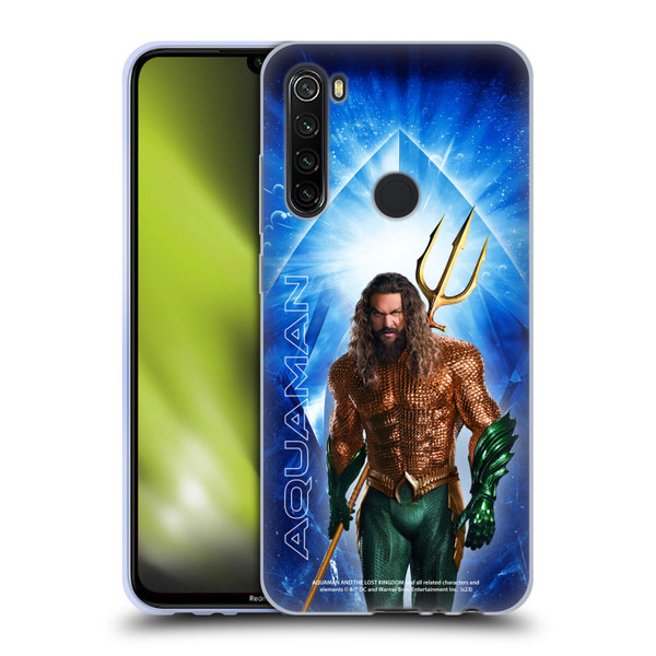 Aquaman And The Lost Kingdom Graphics Arthur Curry Soft Gel Case for Xiaomi Redmi Note 8T