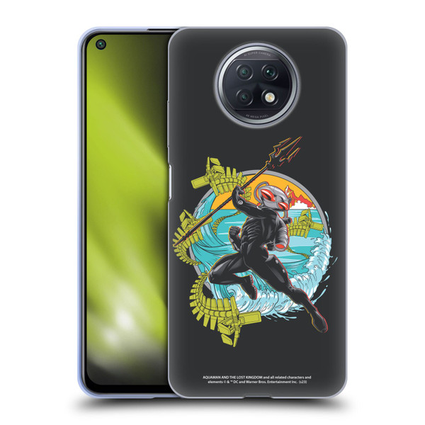 Aquaman And The Lost Kingdom Graphics Black Manta Art Soft Gel Case for Xiaomi Redmi Note 9T 5G
